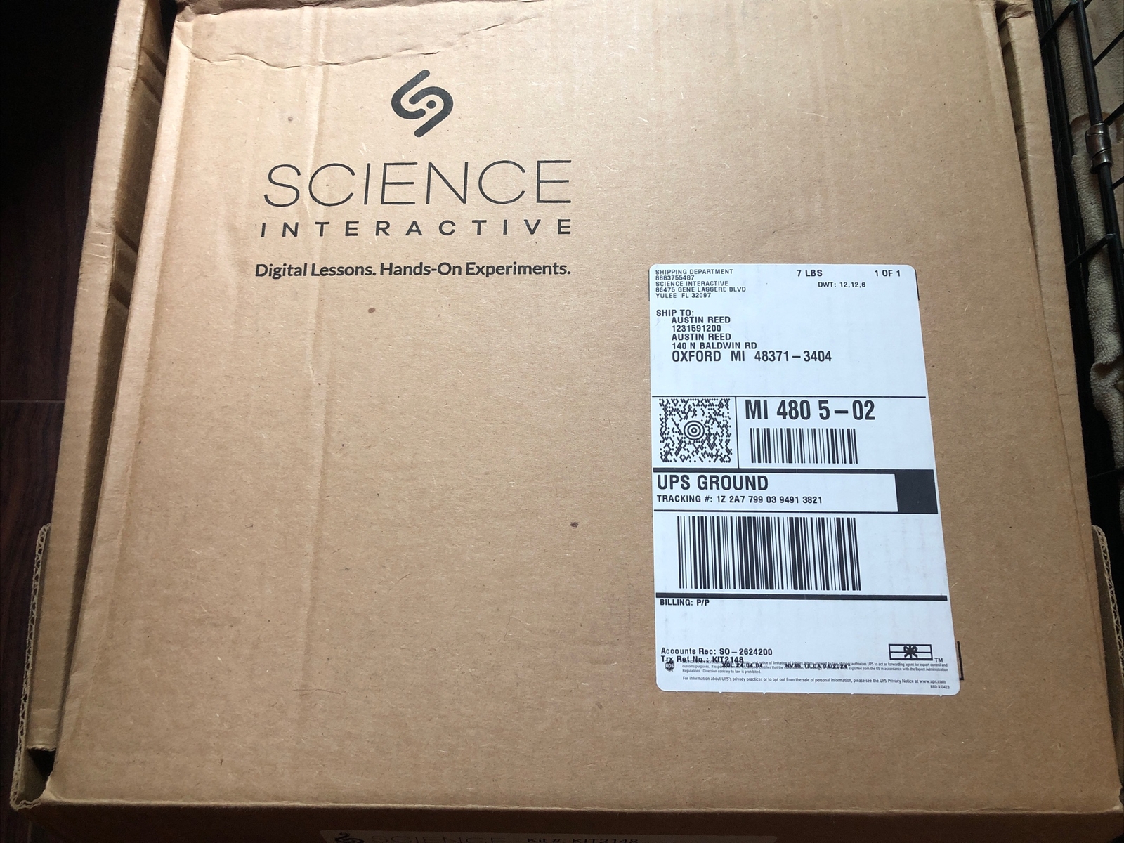 Science Interactive Digital Hands On Lesson Physics Lab Kit 2148