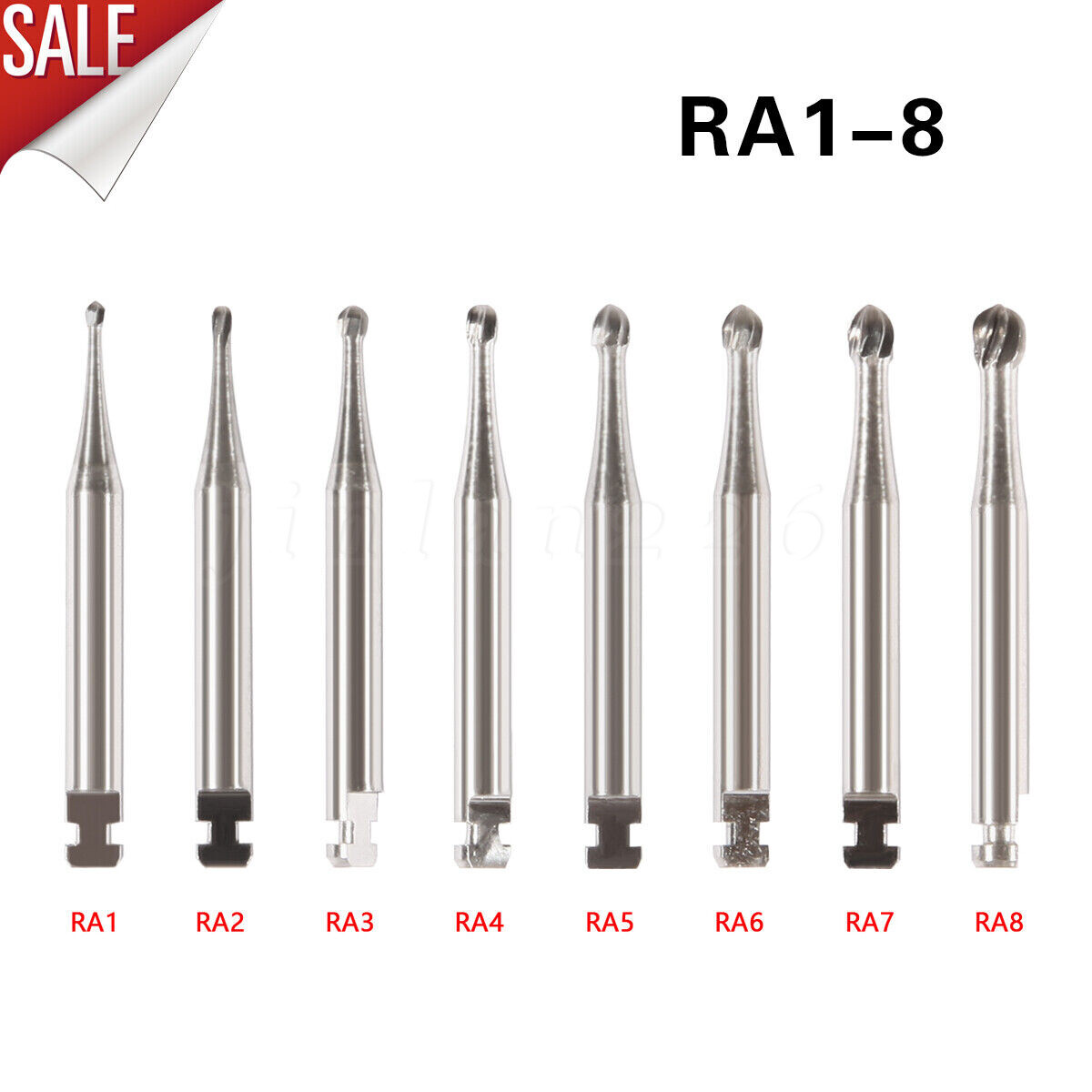 5Pcs/pack Dental Tungsten Steel Carbide Bur Fit Low Speed Contra Angle Handpiece