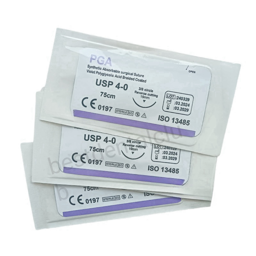 Practise Sutures PGA Synthetic Suture 4/0 3/0 Gut Needle Training Catgut ﻿