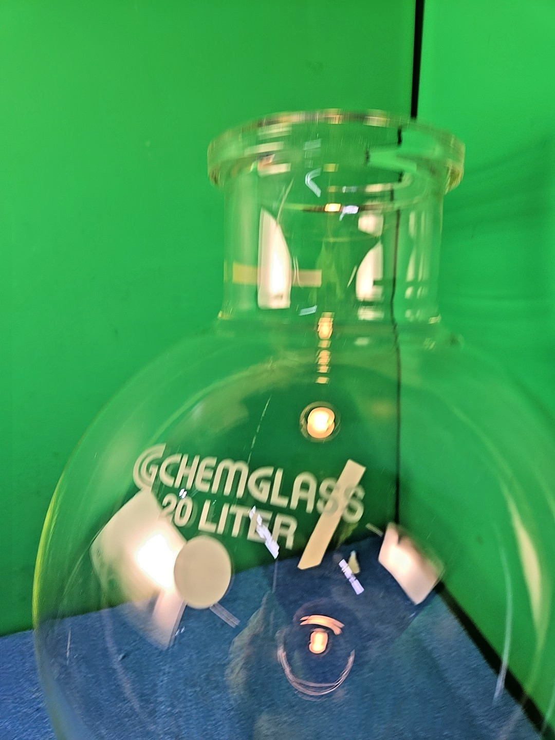 Chemglass 20L Rotavapor Evaporating Drying Flask Large Scale 150 mm Flange 430mm
