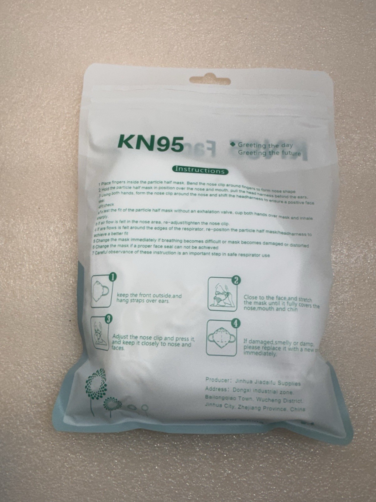 KN95 Face Masks Colors Security Protection Mask 5ply Mask PFF2 N95 Masciarelli