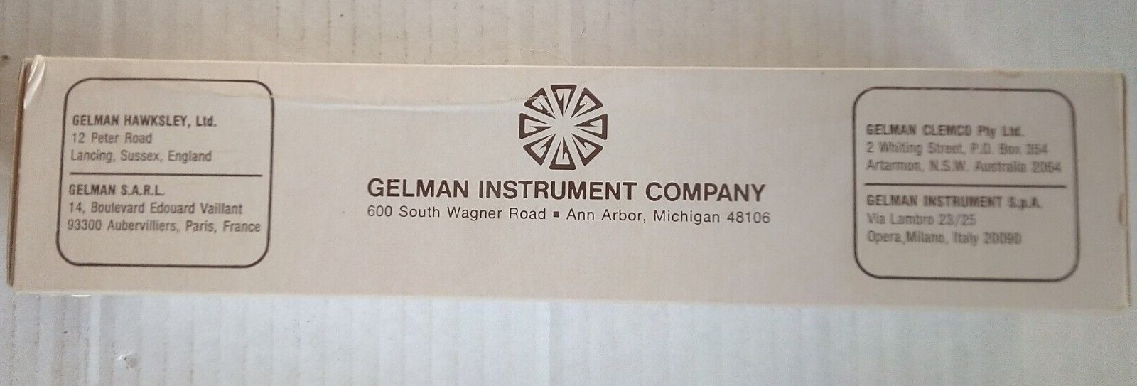 Pall Gelman 7230 50mm x 9 mm petri dish box of 25