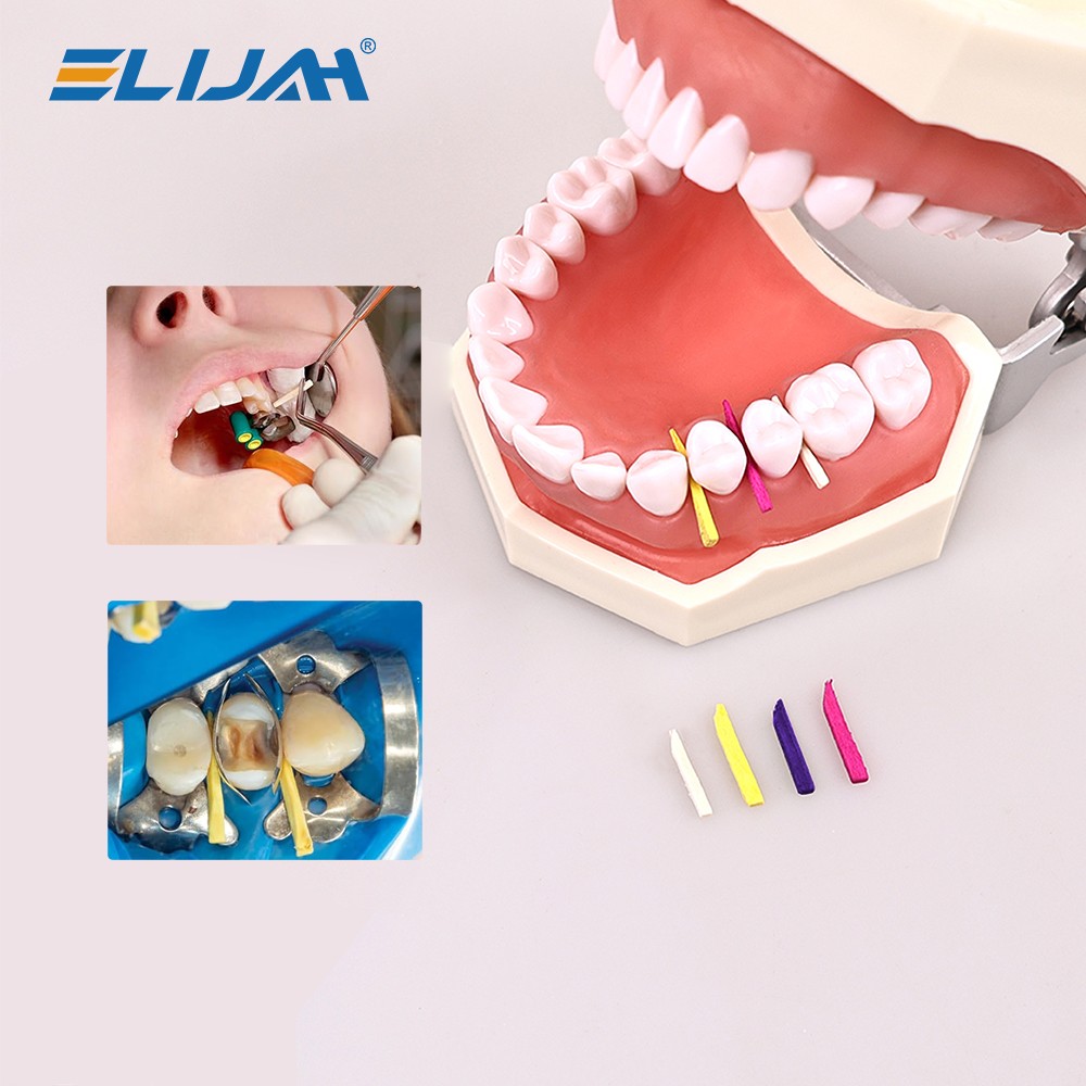 100pcs/Box Mixed Dental Fixing Wooden Wedges for Dental Restoration for matrices