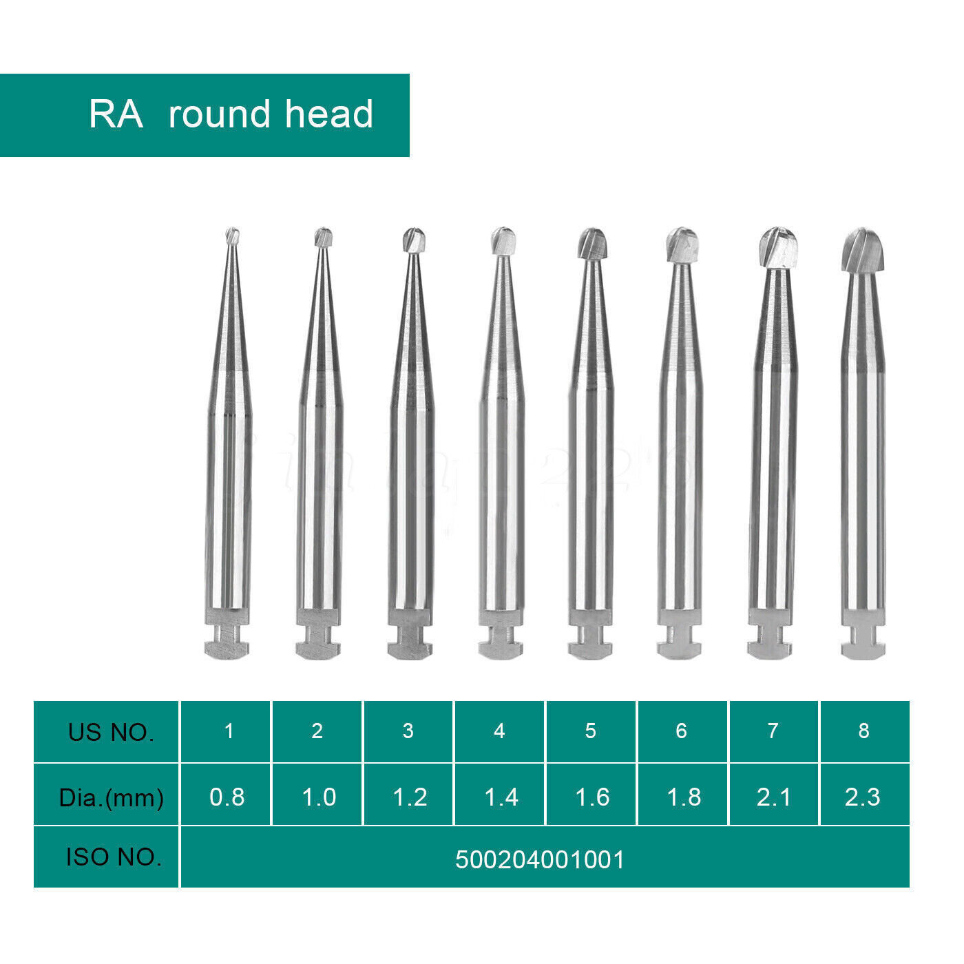 5Pcs/pack Dental Tungsten Steel Carbide Bur Fit Low Speed Contra Angle Handpiece