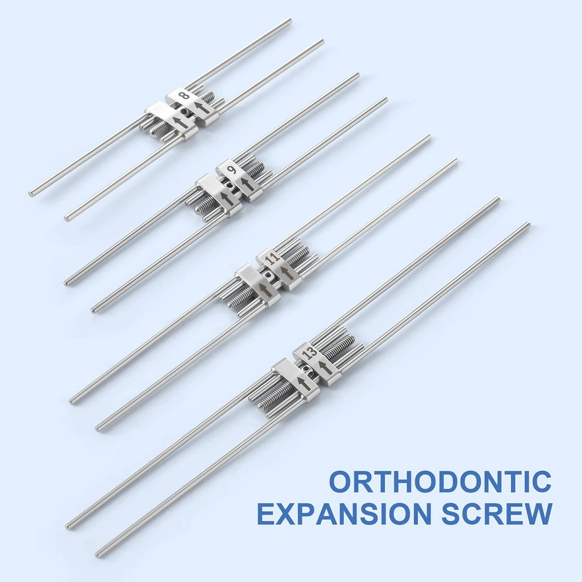 Dental Orthodontic Rapid Maxillary Expansion Screw Palatal Split Hyrax Expander