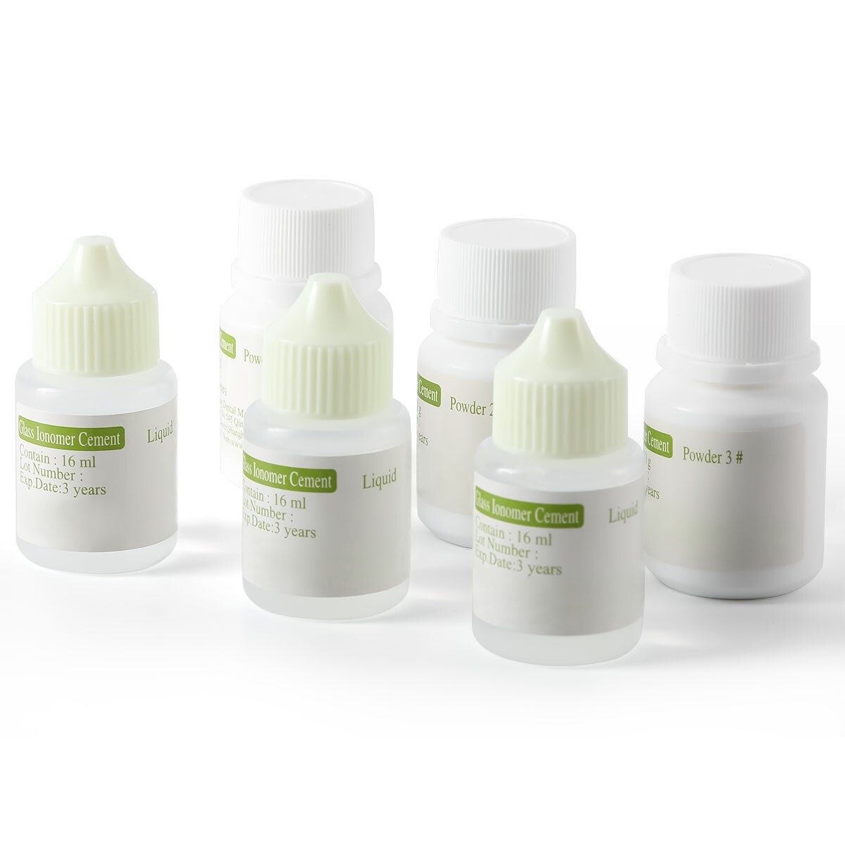 Dental Permanent Glass Ionomer Cement Crown Bridge fixing Lining Luting Glue