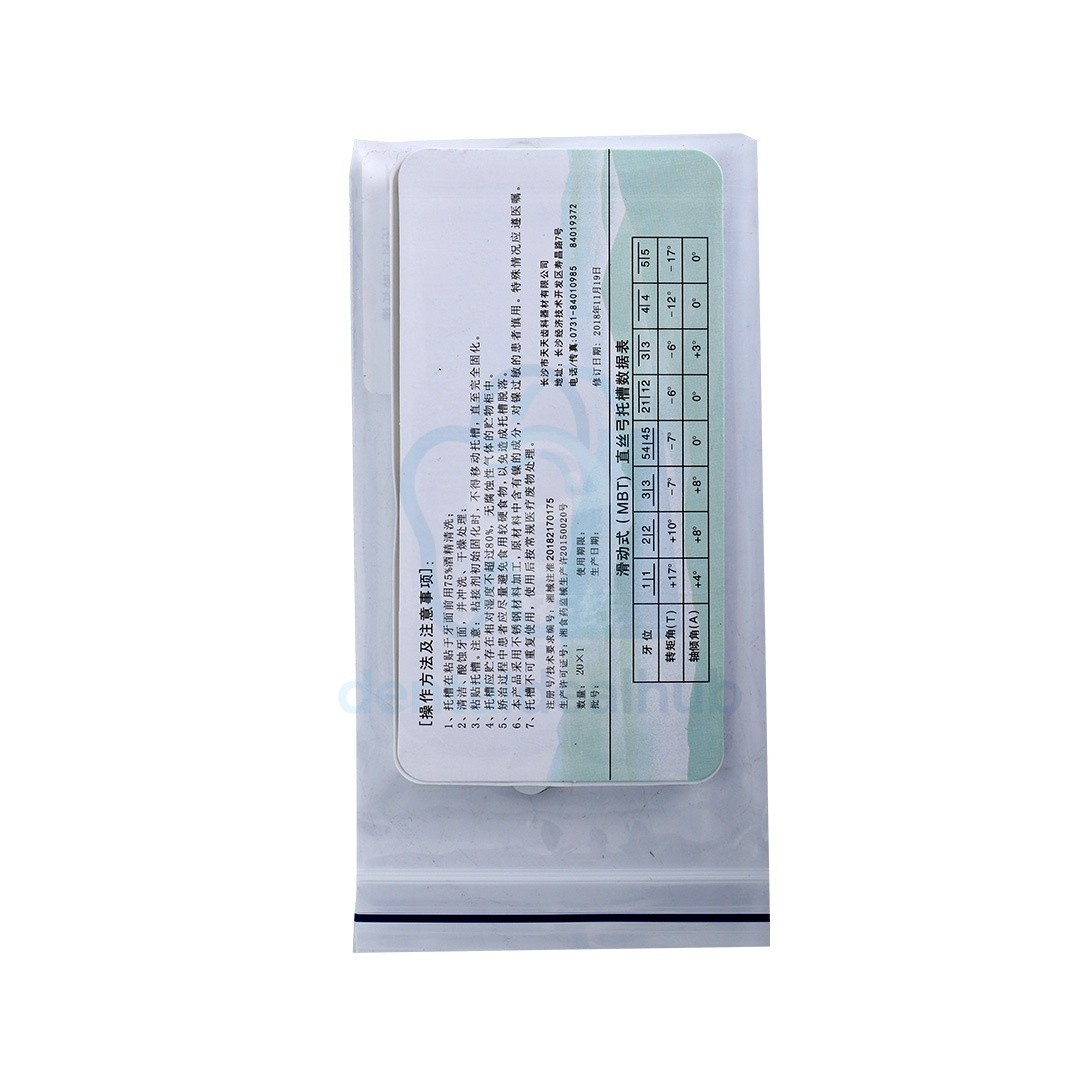 Mini MBT Sliding Straight Wire Brackets Mesh Base with/without Hooks 022