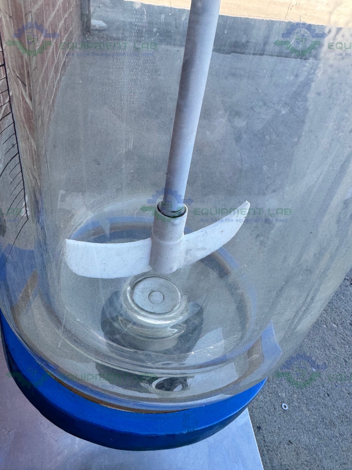 China 5 Liter Jacketed Glass Reactor w/ China Overhead Stirrer