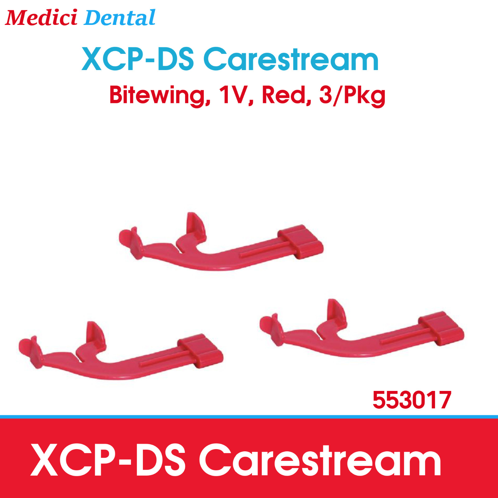 Dental X-Ray XCP-DS Carestream Kodak 6100 Kit Digital Sensor Holders, Arm, Rings