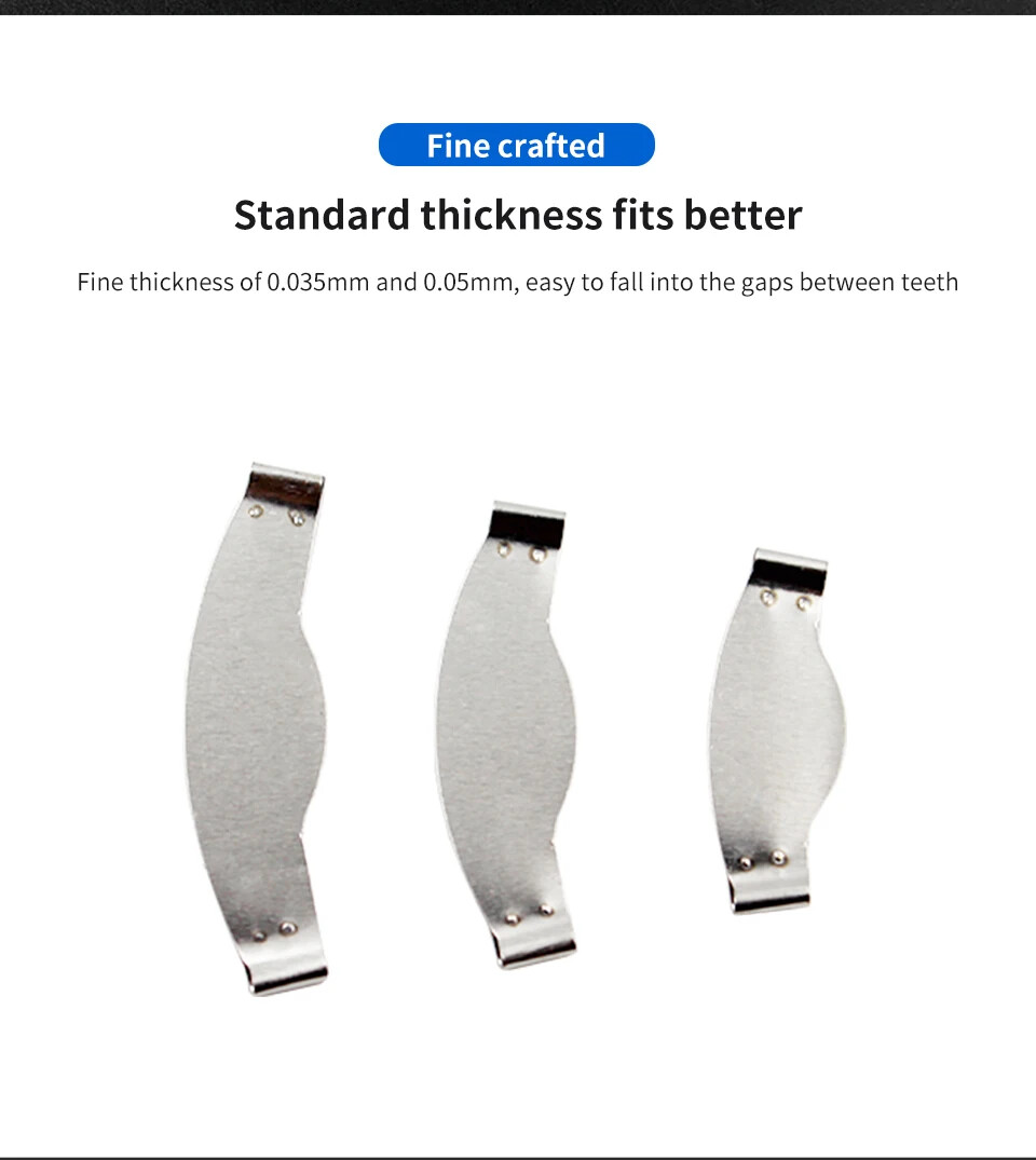 Dental Matrix Bands Anterior Proximal Strips Sectional Contoured Matrices Twin