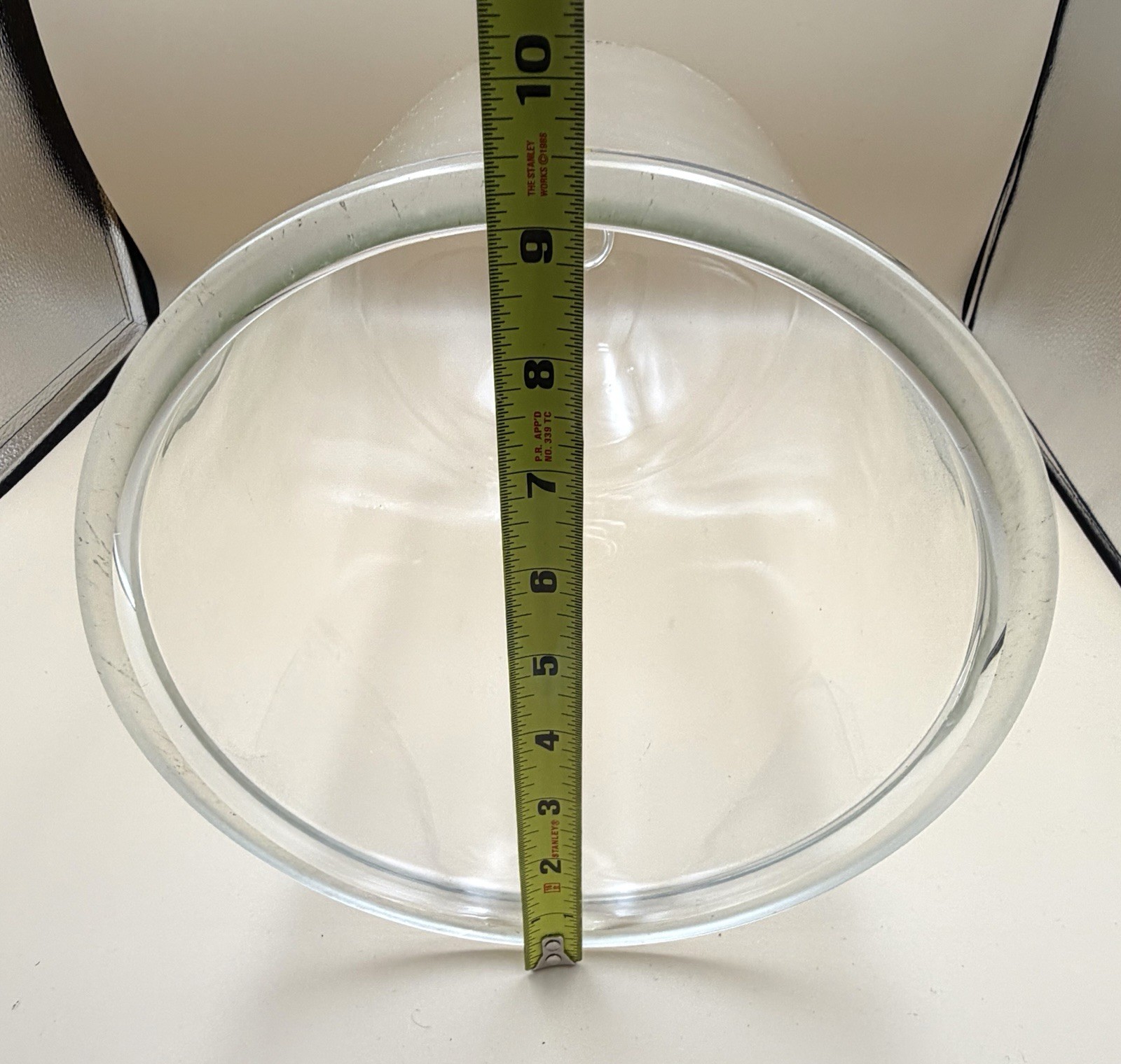Pyrex Glass Bell Jar With Ground Flange