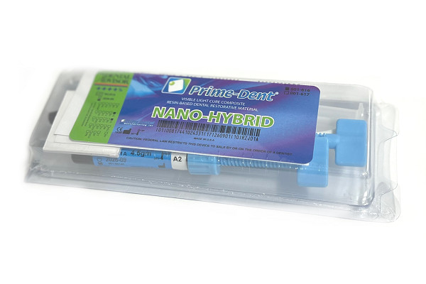 Prime-Dent VLC Light Cure Nano-Hybrid Dental Resin Composite 2 Syringe Kit