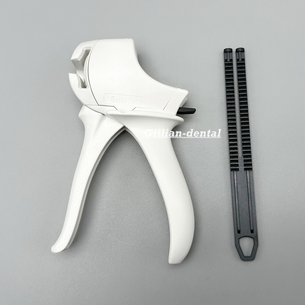 Dental Activa-Spenser Type Dispenser Gun For 5Ml 1:1/10:1 Automix Syringe Cement