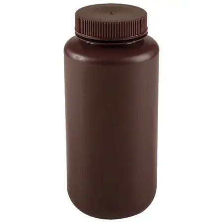 Zoro Select 6Fan5 Bottle, 60 Ml, 2 Oz, Wide Mouth, Pk12 (Formerly Lab Safety