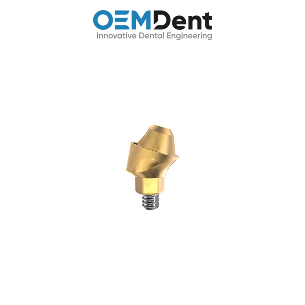Dental Angulated Multi Unit 1.6 Abutment 17° Zimmer® Compatible Int Hex