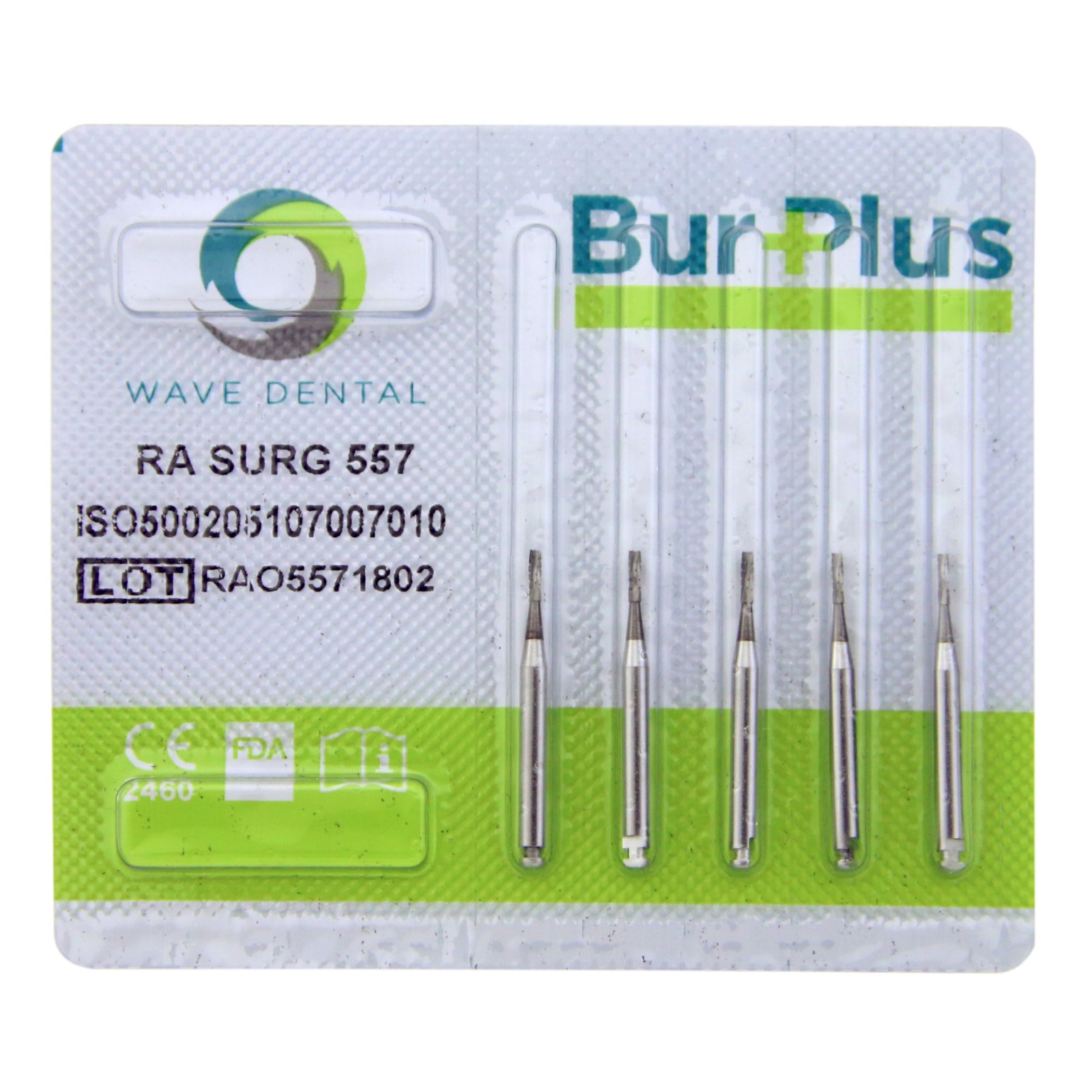 WAVE Dental Carbide Latch Burs Long Round Ball RA SURG Bur Contra Angle 22/26mm