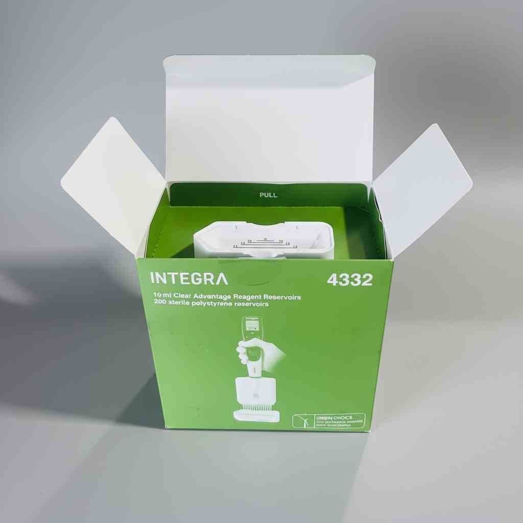 Integra Biosciences Reagent Reservoir 10 ml Clear Polystyrene 400 Basins