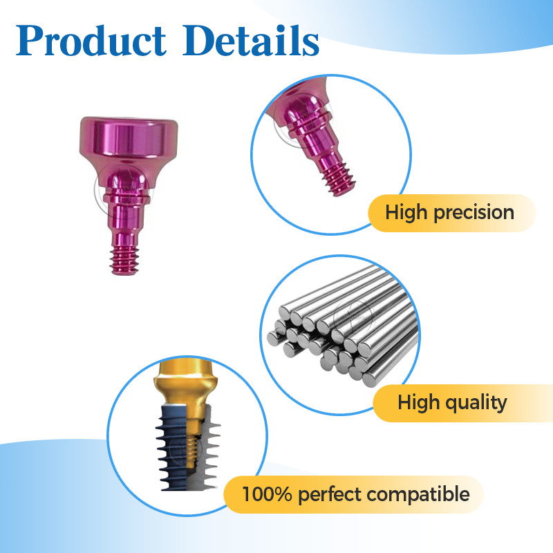 20 pcs Dental healing abutment healing cap fit to Straumann BLX RB