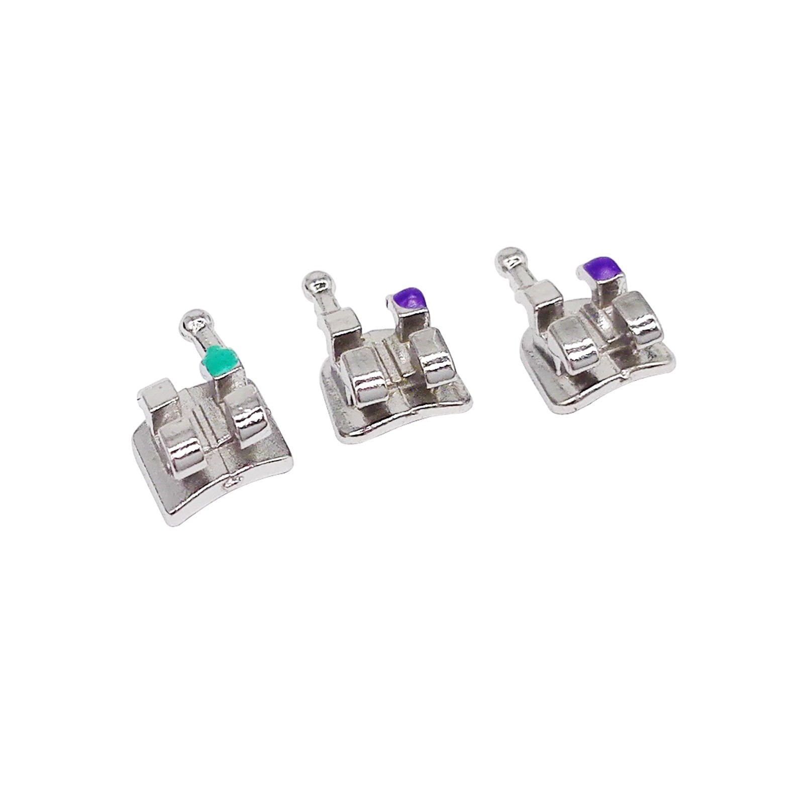 Dental Orthodontic Monoblock MIM Bracket Mini Roth/ MBT 018/ 022H /Adhesive Bond