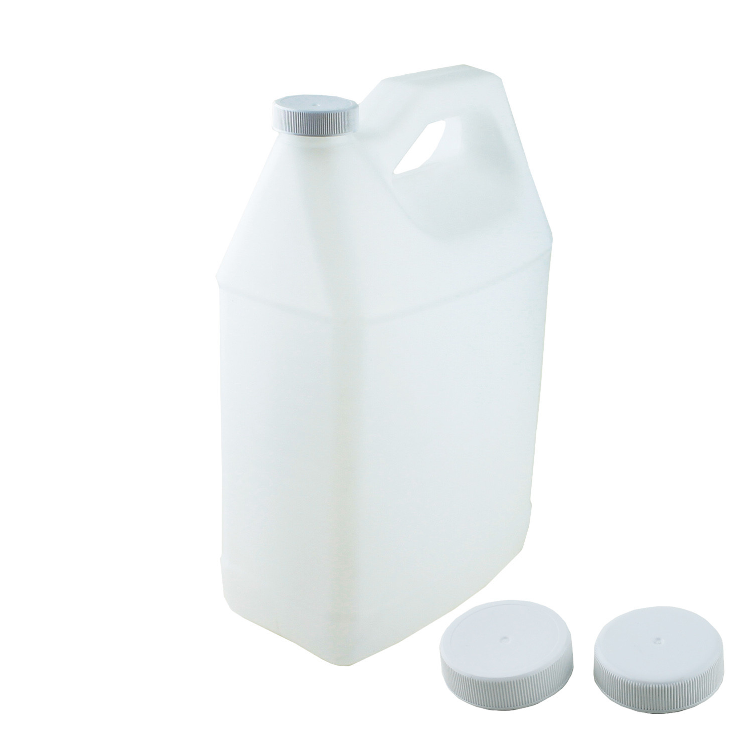 38/400 Polypropylene White Caps with Heat Induction Liner(10-100)