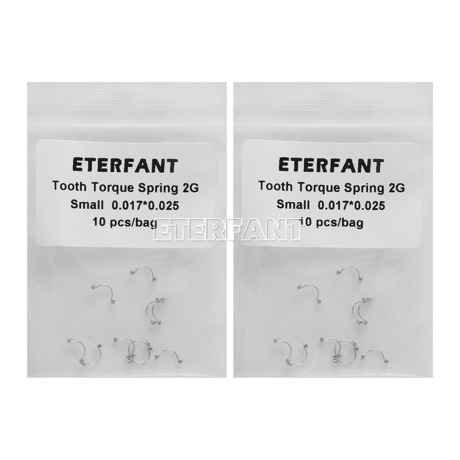 ETERFANT Dental 10PCs/bag Ortho Teeth Anterior Torque Springs Small/Medium/Large