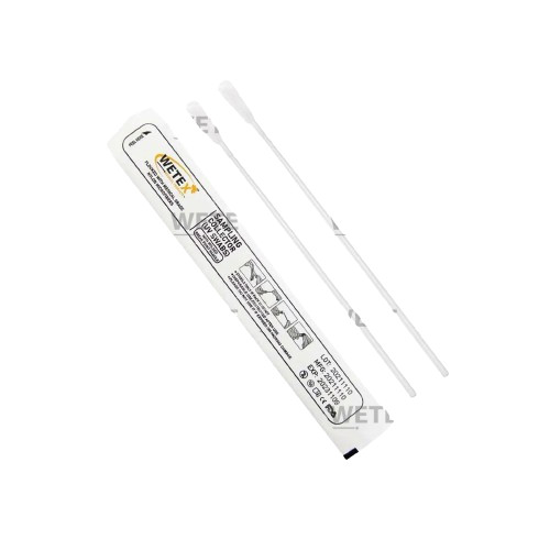 UV Throat Swabs Sampling Collector with Molded Break Point Handle
