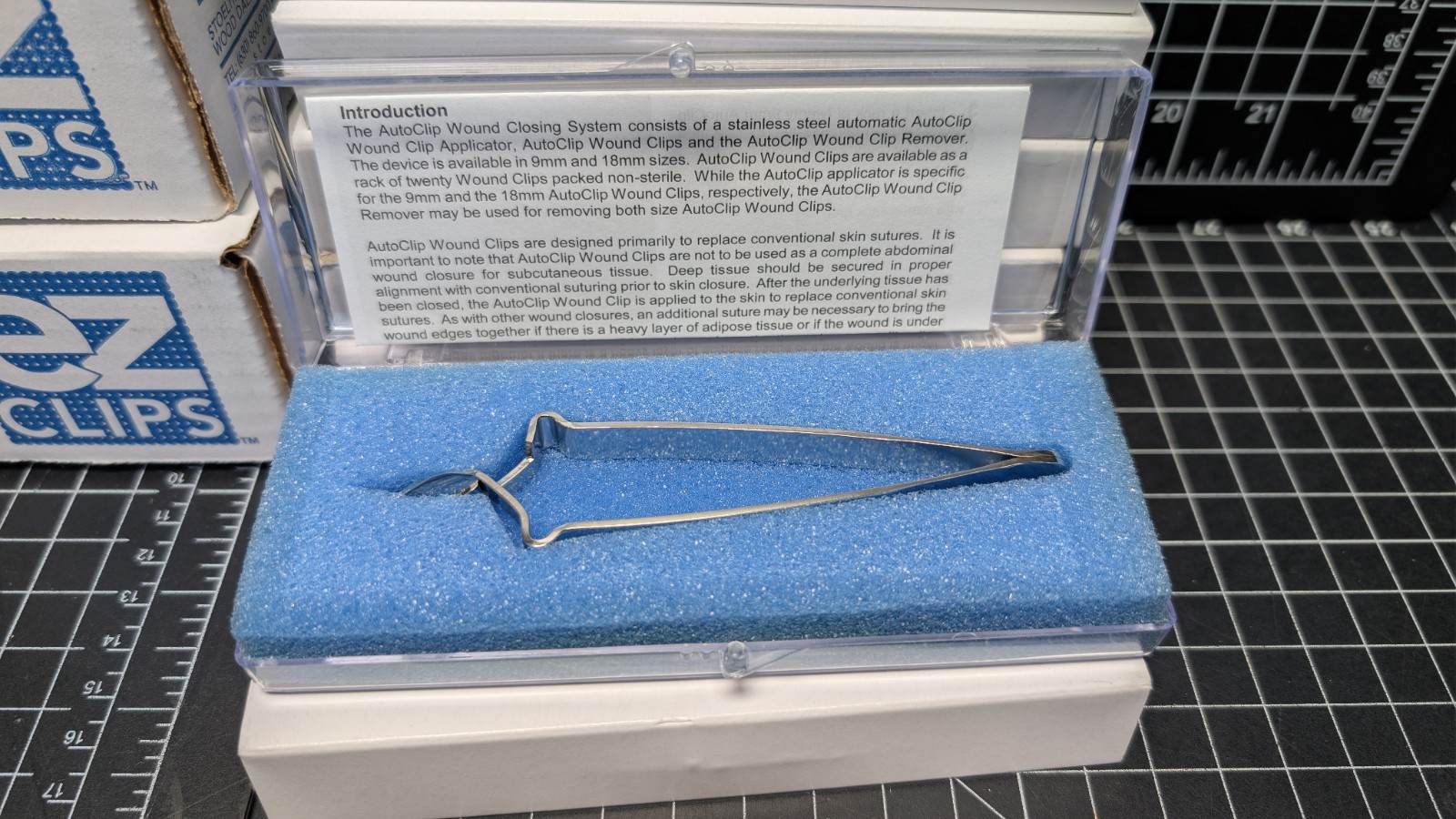 Stoelting 9mm AutoClip EZ Clips Braintree Animal Wound Closing Suture Staples