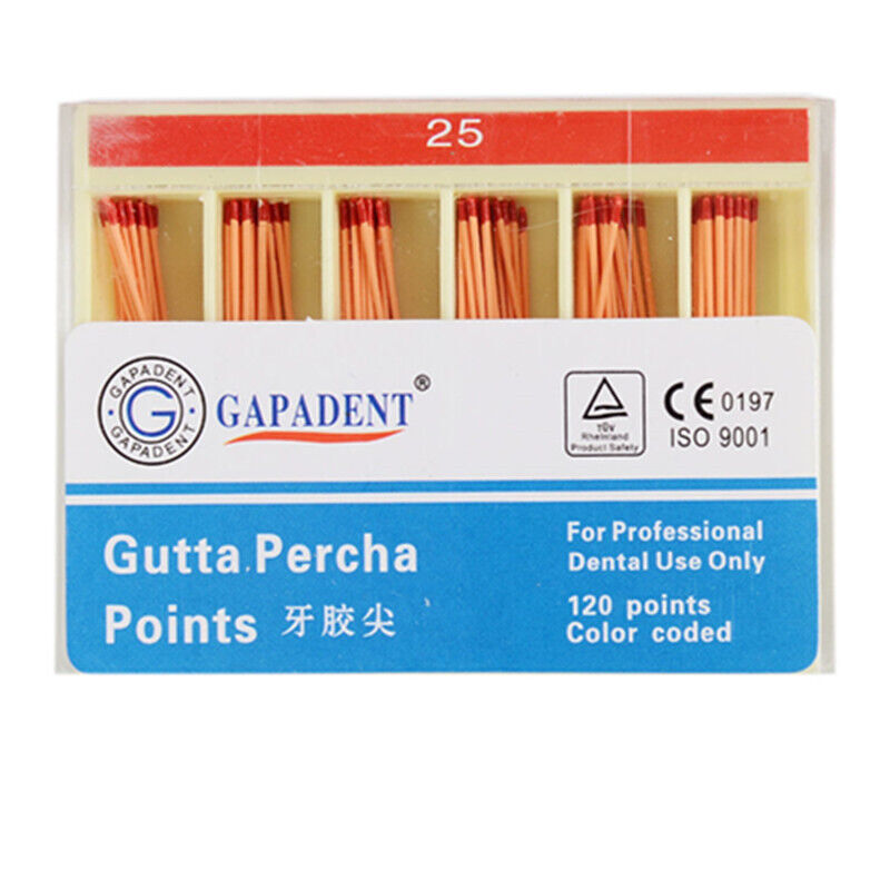 Dental Endodontic Root Canal Gutta Percha Points/Absorbent Paper Points Taper 02