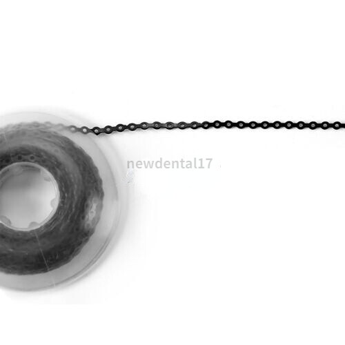 10PC Dental Orthodontic Elastic Rubber Power Chain Braces Bands Short/Long/Close