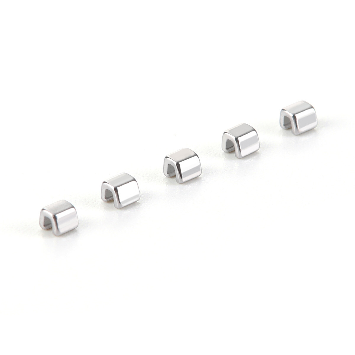 AZDENT Dental Ortho Crimpable Hook Stops Type Fixed on Arch Wires 10pcs/bag