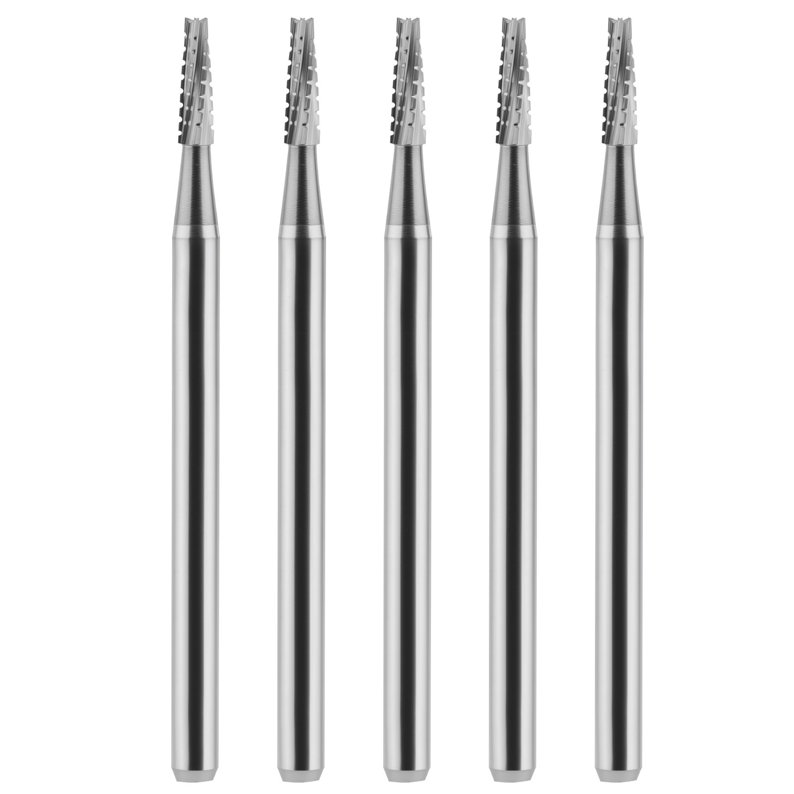 Wave Dental Surgical Burs Carbides FGOS 701 25mm Length Flat End Taper Crosscut