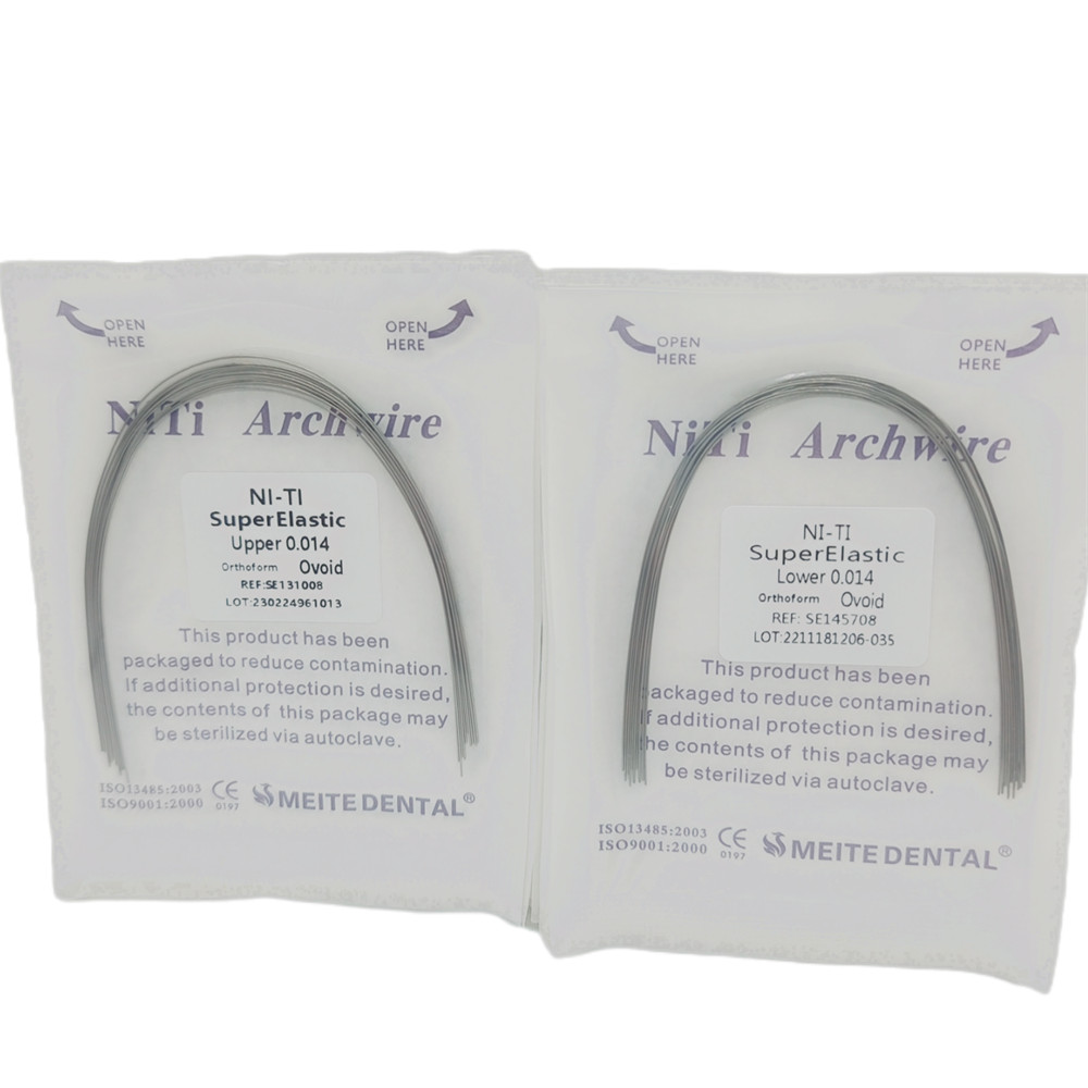 Dental Orthodontic Super Elastic Niti Arch Wire Round 012-020 UPPER LOWER