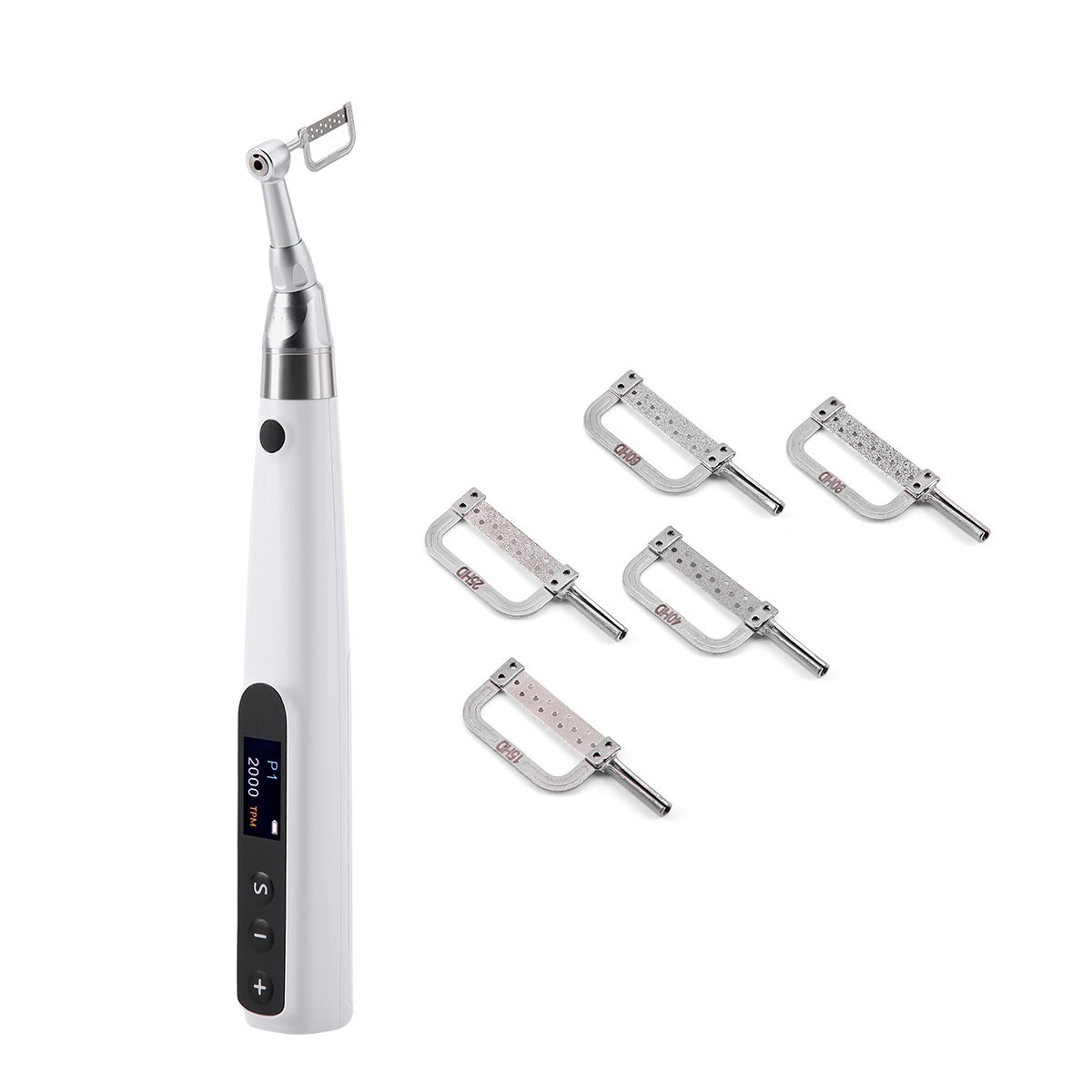Dental Wireless Orthodontic Interproximal Stripping Handpiece+Strips /Brackets