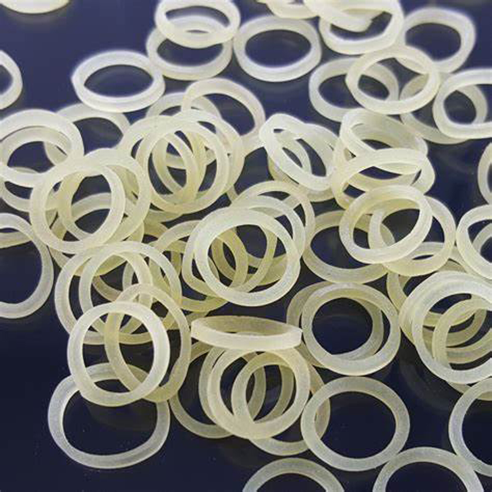 100 pcs Dental Orthodontic Intraoral Elastic Latex Rubber Band Clear All Types
