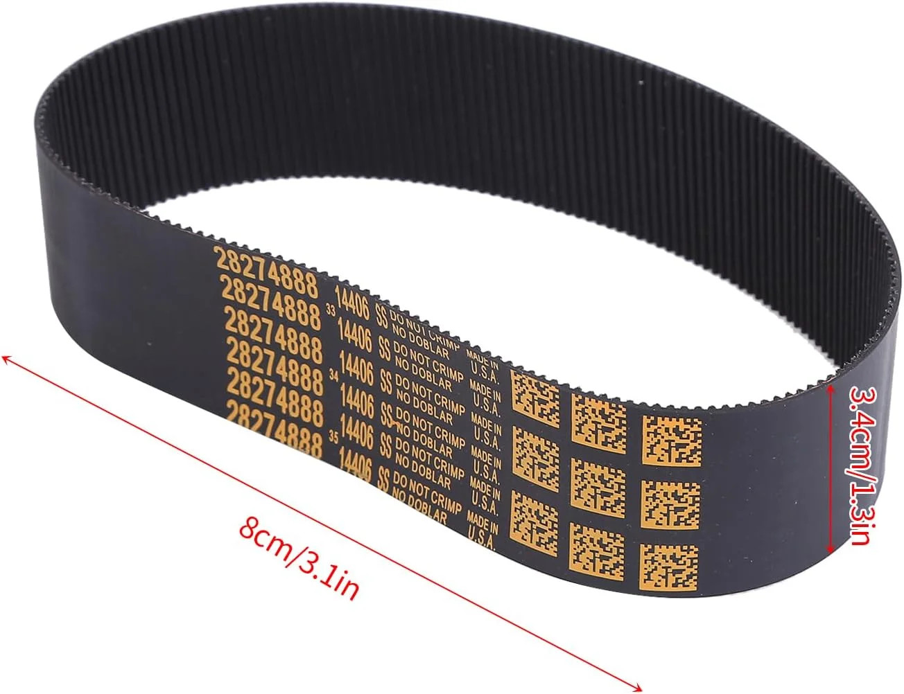 Electric Power Steering Drive Belt Compatible with 2013-2022 Dodge Ram 1500 Repl