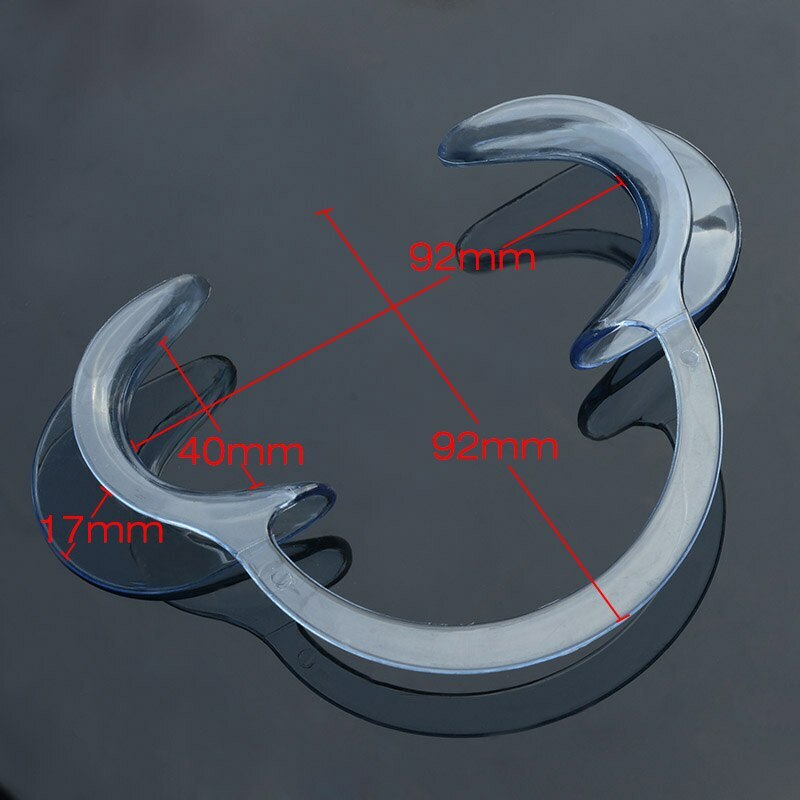 5Pcs Dental C-Shape Cheek Retractor Teeth Whitening Mouth Opener Mouth Spreader