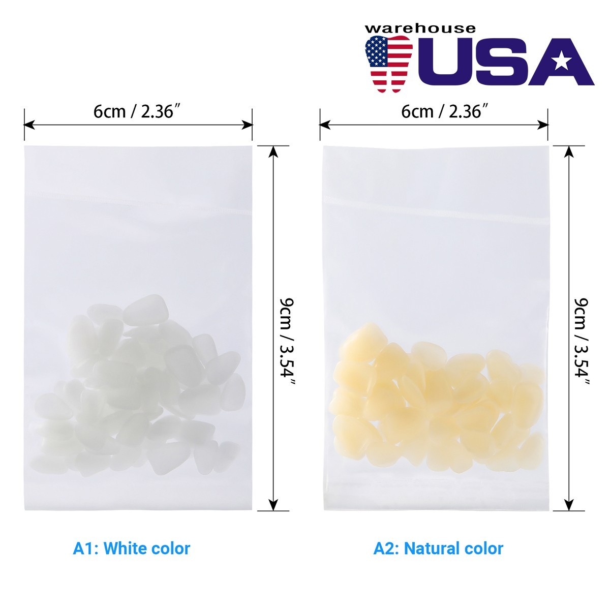 Dental Teeth Veneers Whitening Resin Anterior Upper Temporary Crowns A2 Nature