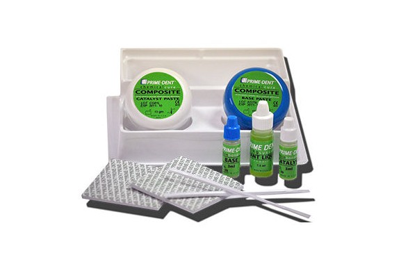 Prime-Dent Dental Chemical Self Cure Composite Resin Kit 15g