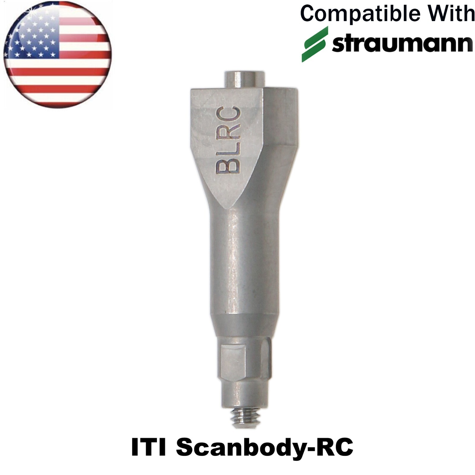 US Dental CAD/CAM lmplant Scan Body Fits Hiossen Osstem M/R Straumann ITl NC/RC