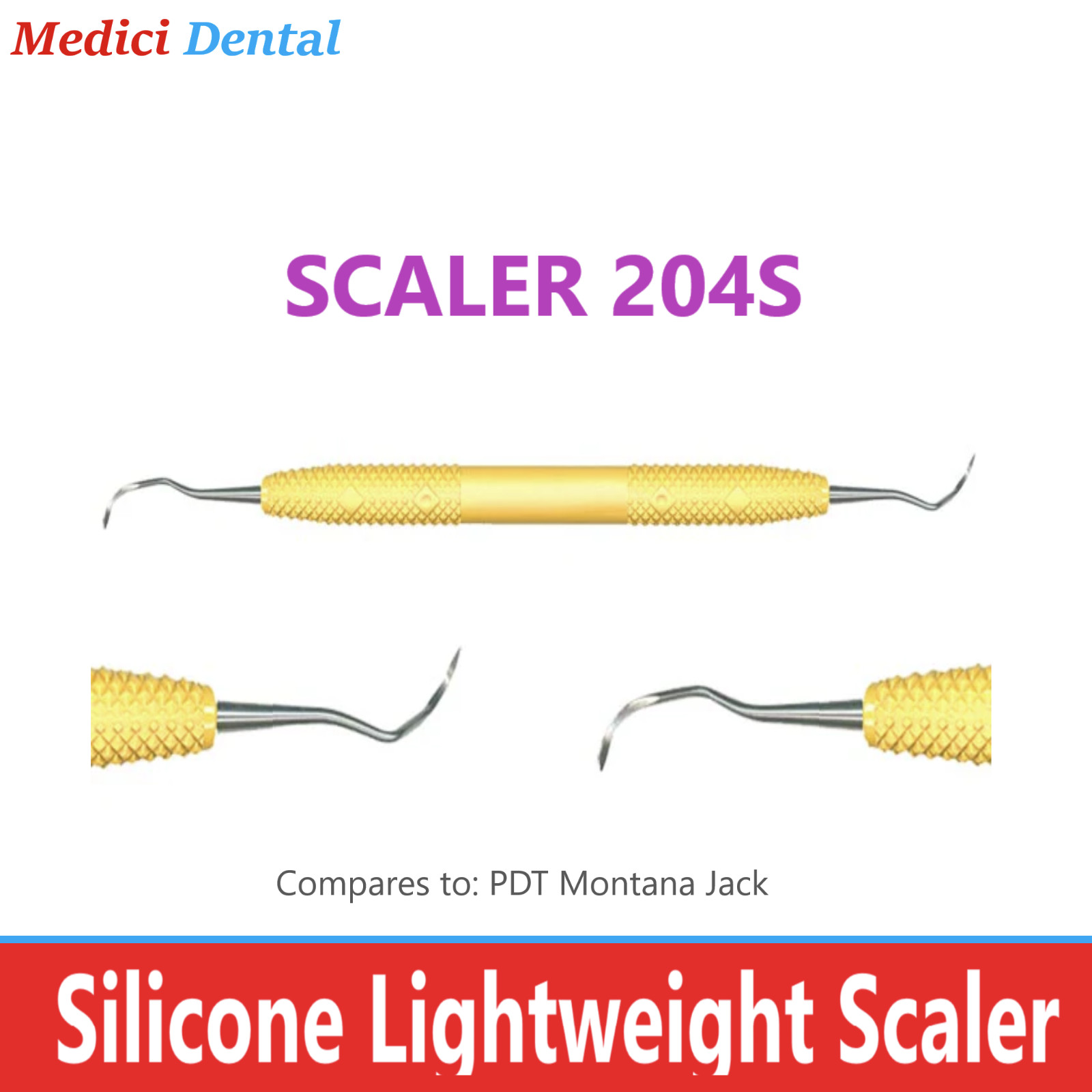 Dental Barnhart 5-6 Columbia 13-14, 4L-4R Universal Curette, Anterior Scaler