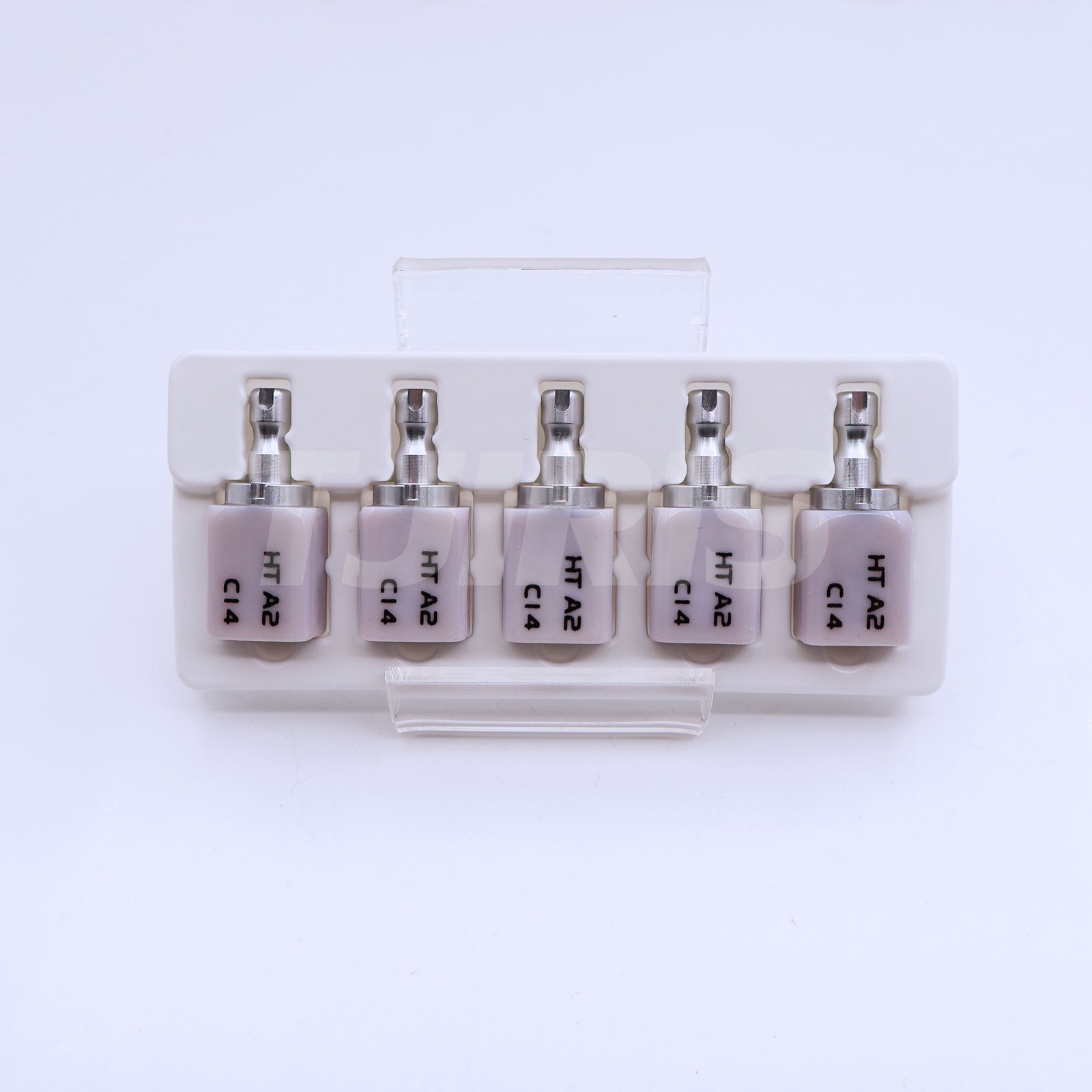 C14 Emax Dental Glass Ceramic Lithium Dislicate CAD/CAM Cerec Blocks 5PCS