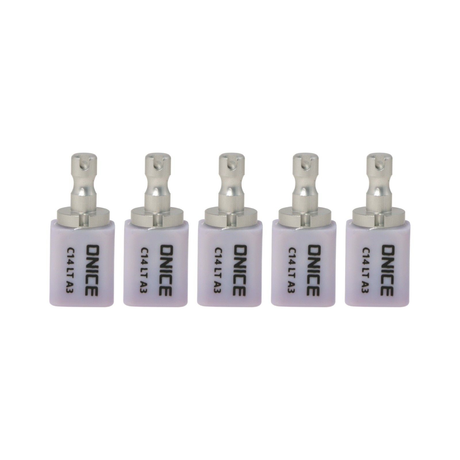 C14 Dental Emax Ceramic Blocks Lithium Disilicate CAD/CAM CEREC Block 5pcs A1 A3