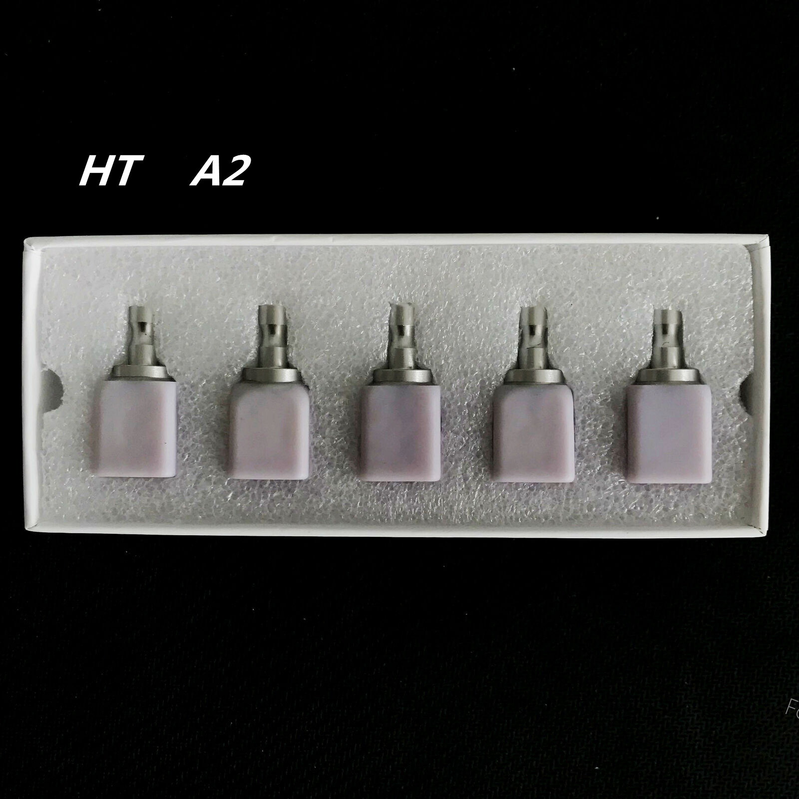 5Pcs/Box Dental Ceramic Lithium Dislicate Blocks Sirona Cerec CAD HT BL A1/2/3