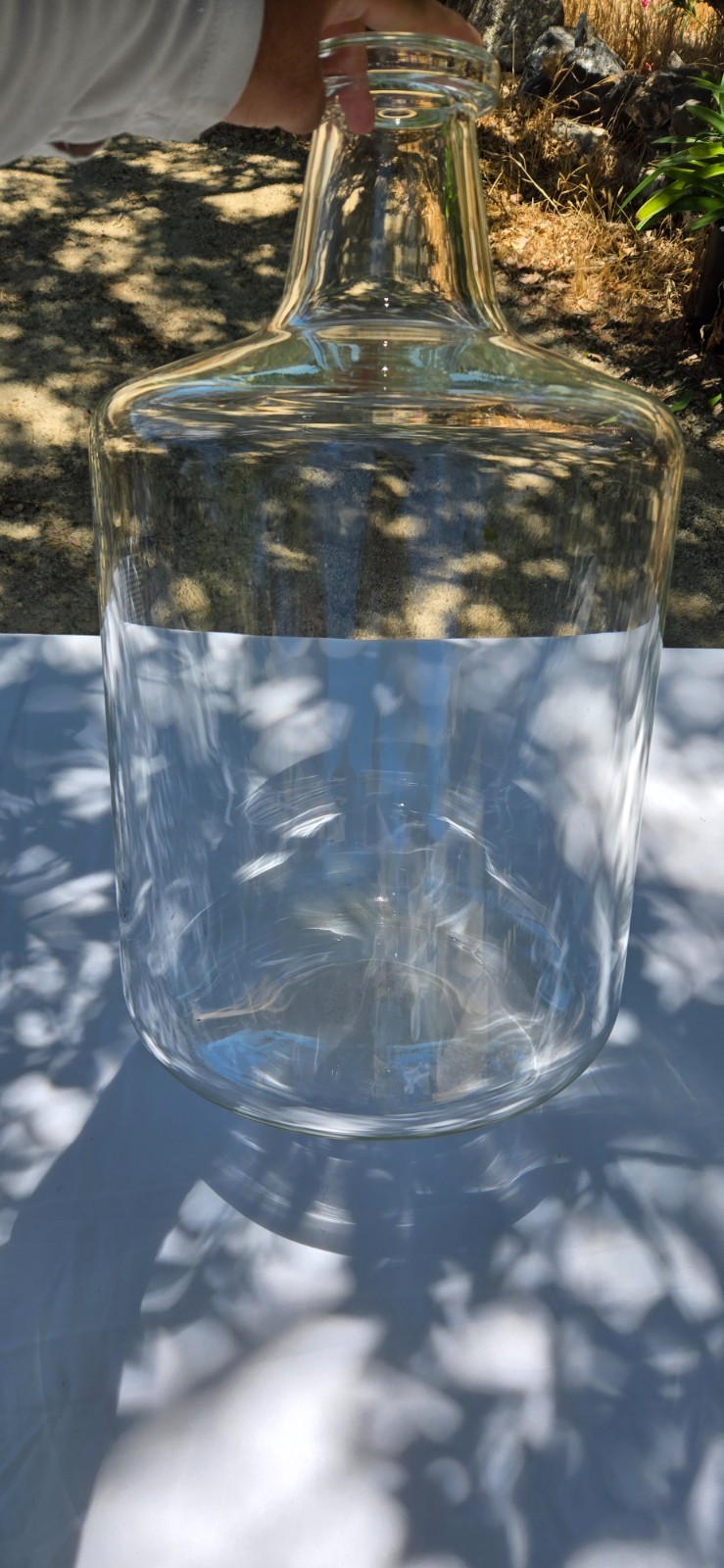 PYREX #1596-5 5G 19L Carboy Solution Chem Bottle Tooled Neck 5 Gallon England B