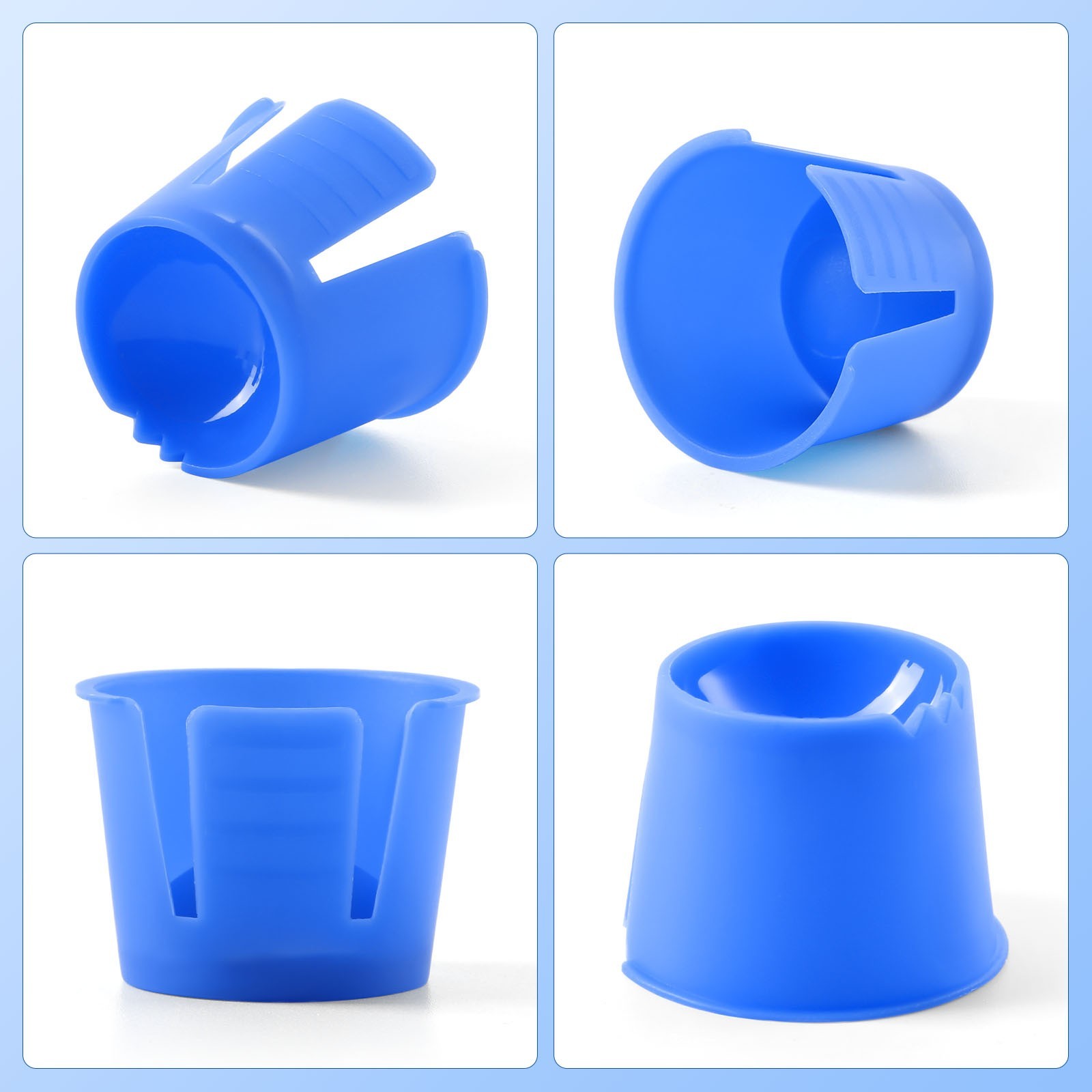 100pcs/box Dental Disposable Dappen Dish Plastic Mixing Bowls Cup Assorted Color