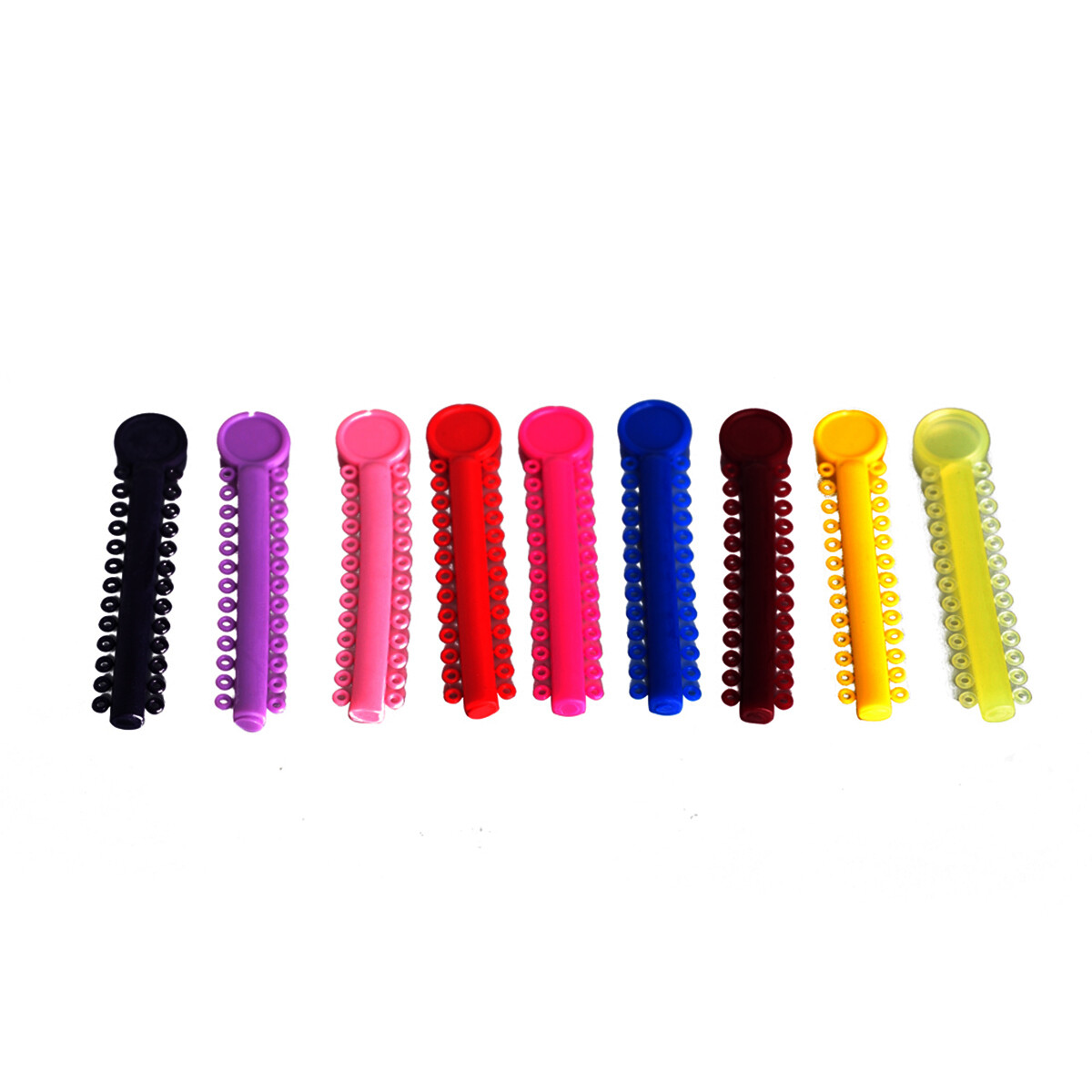 1040Pc Dental Orthodontic Ligature Ties Elastic Rubber Bands Braces EASYINSMILE
