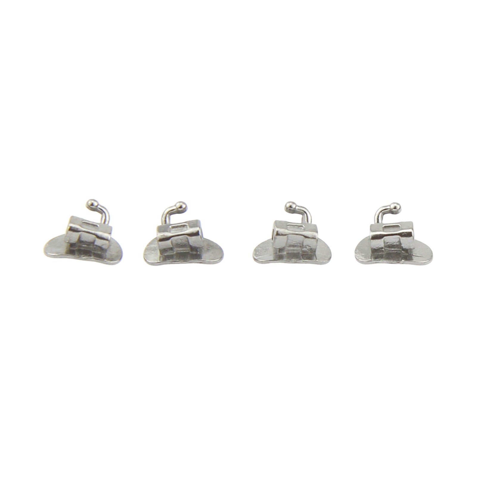 200 Tubo Ortodoncia Orthodontic Buccal Tube Roth MBT 022 1st 2nd Molar Bondable