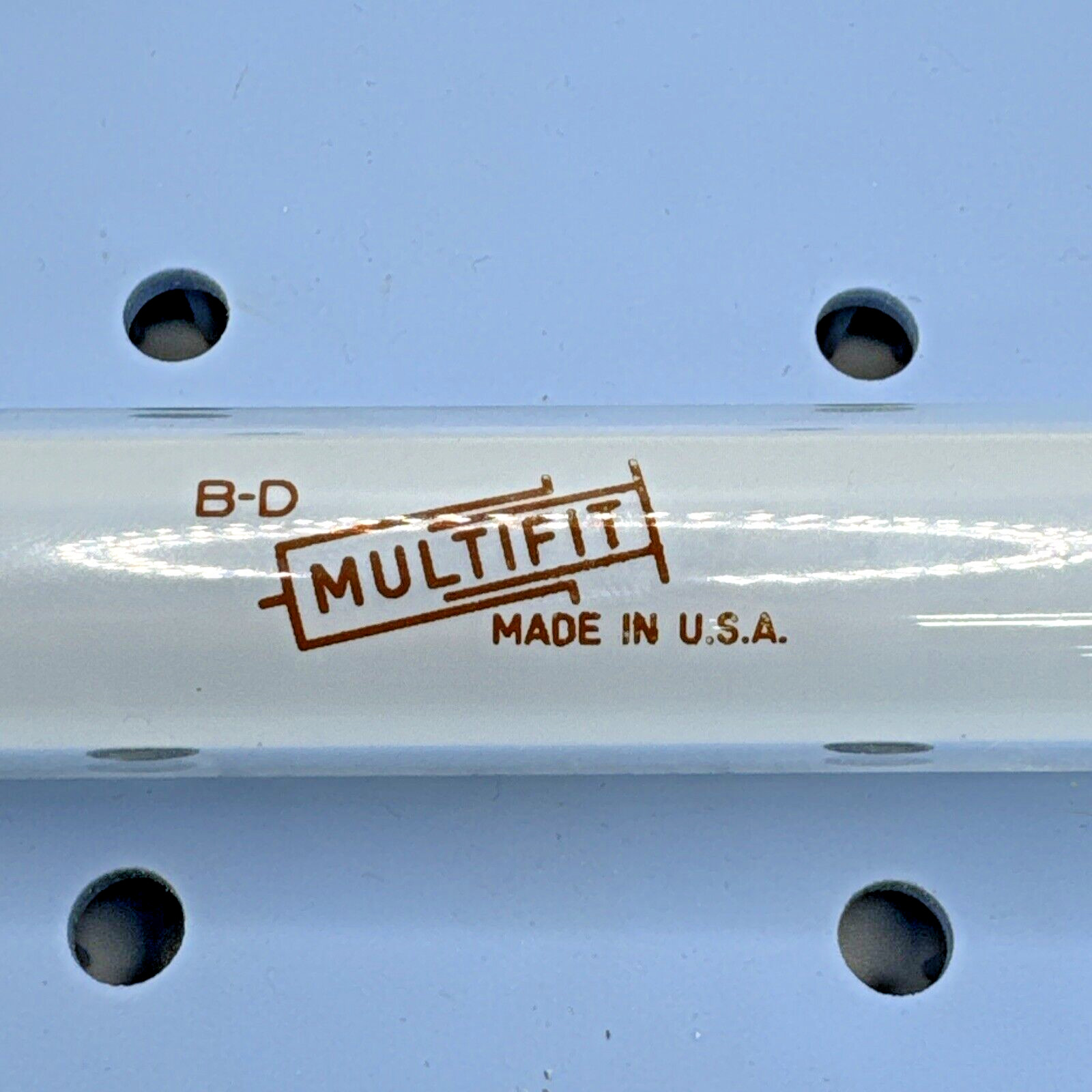 BD Multifit 20cc Reusable Glass Syringe w/ Metal Luer-Lock Tip