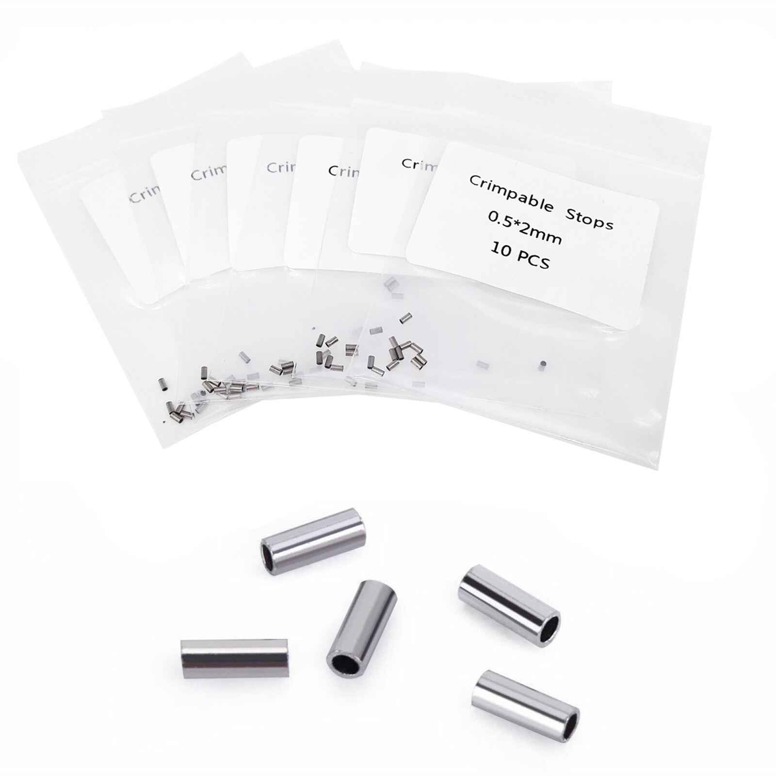 Dental Orthodontic Mini Stop Stoppers Round-Seal Crimpable Hook Small /Large