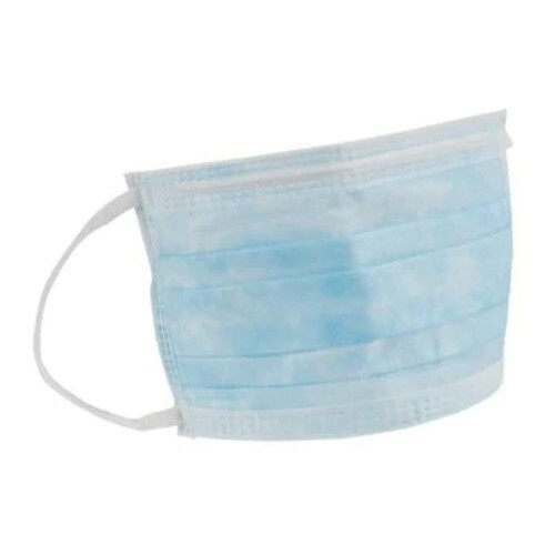 *50-Pieces* 3M Procedure Face Mask Reduces Fluid & Microorganisms Exposure 1820